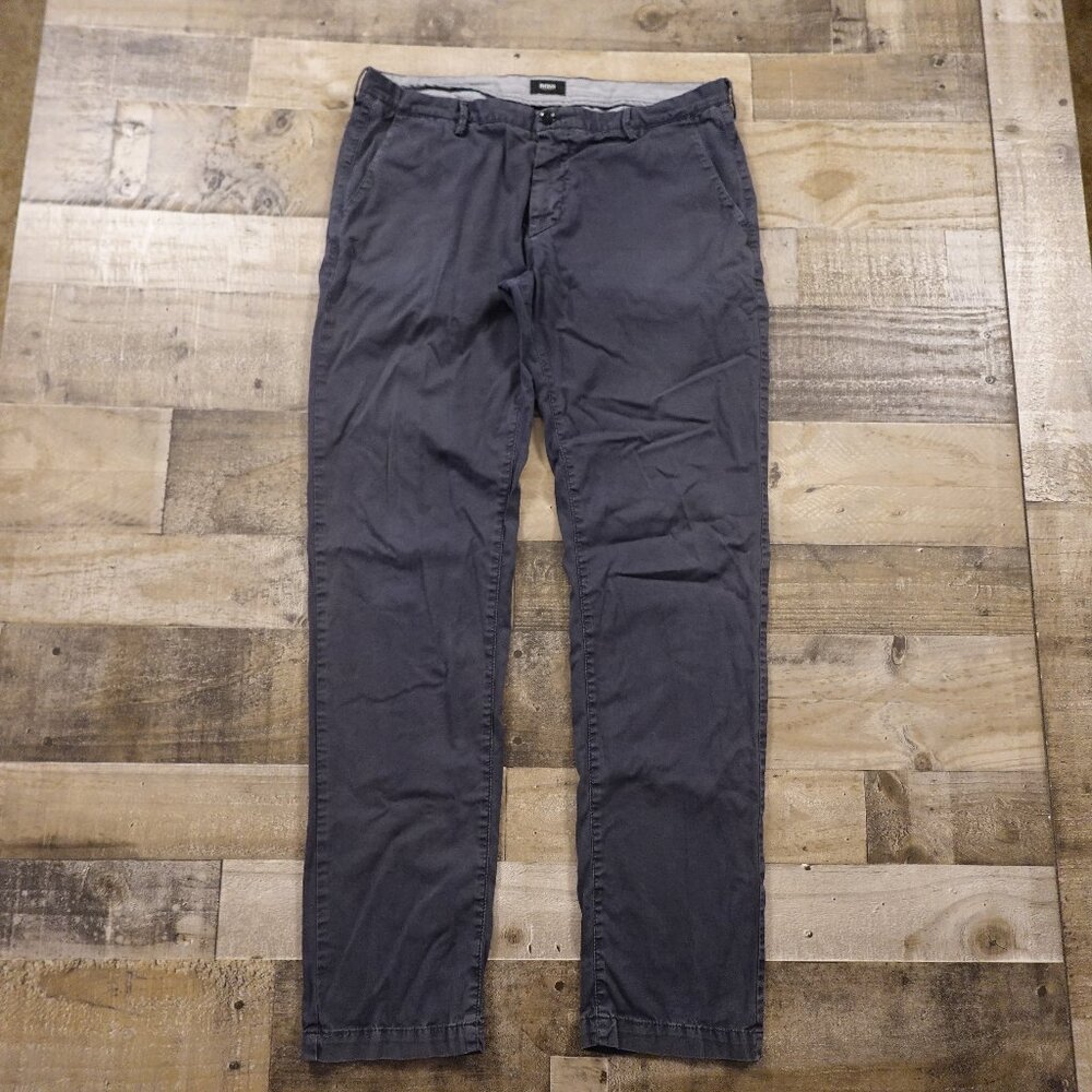 Hugo Boss Rice Slim Fit Chino Pants Men's 36R Dark Gray